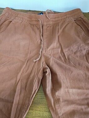 GAP Men's Drawstring Joggers - Rust Brown